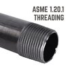 Ace Trading - Nipple STZ Industries 1/4 in. MIP each X 1/4 in. D MIP in. Black Steel 4-1/2 in. L Nipple 308UP14X412